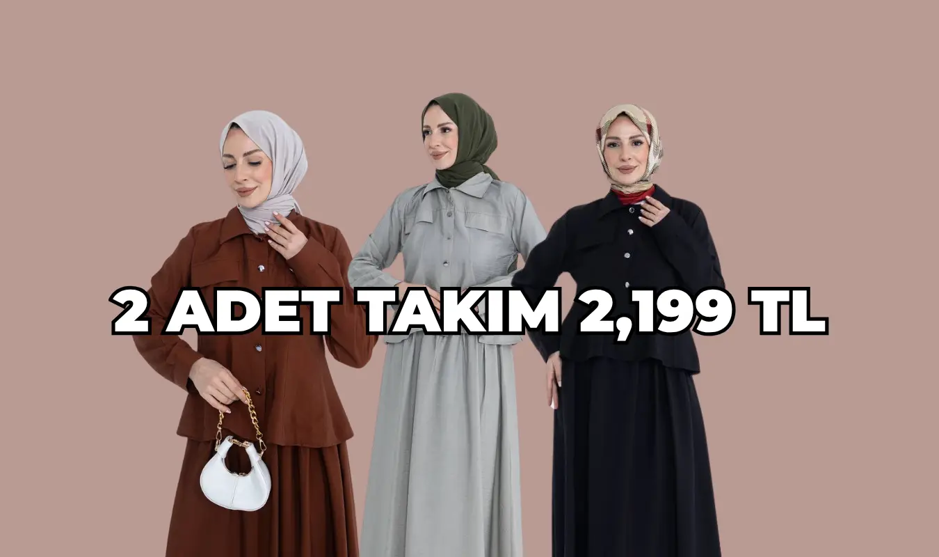 2 Adet Etekli Takım – 2.199 TL